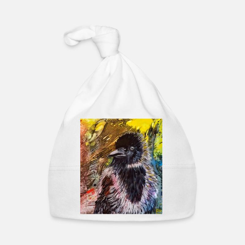 crow Organic Baby Cap