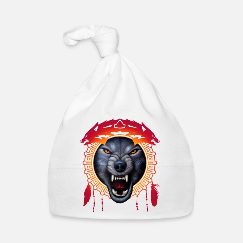 Wolf Baby Bio-Mütze