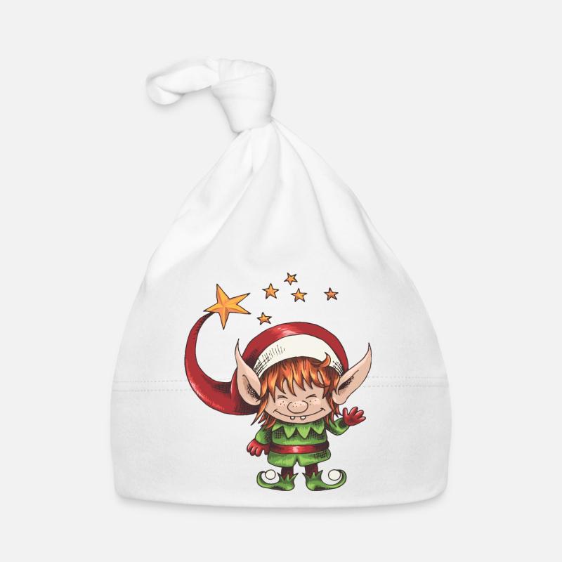 Lutin de Noël Bonnet bio Bébé