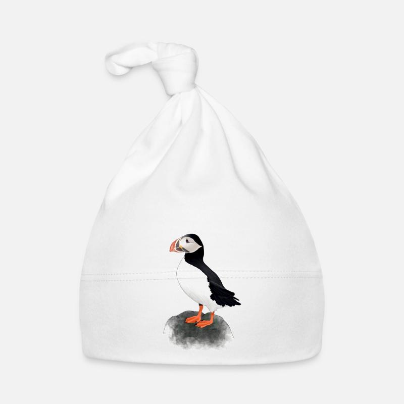 Atlantic puffin Organic Baby Cap