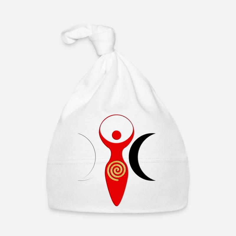 Triune Wicca Déesse de la Terre Mère 1 Bonnet bio Bébé