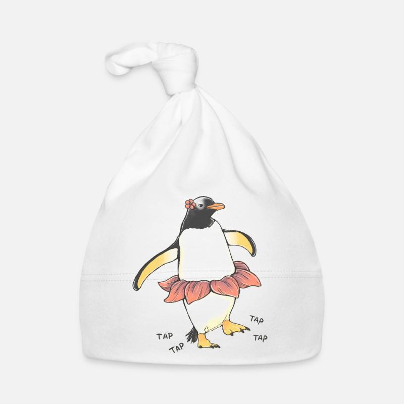 Penguin Dance Organic Baby Cap
