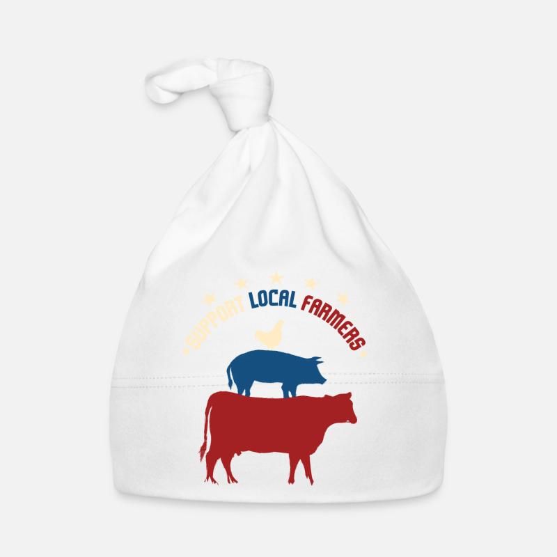Support Your Local Farmers Pride Baby Bio-Mütze