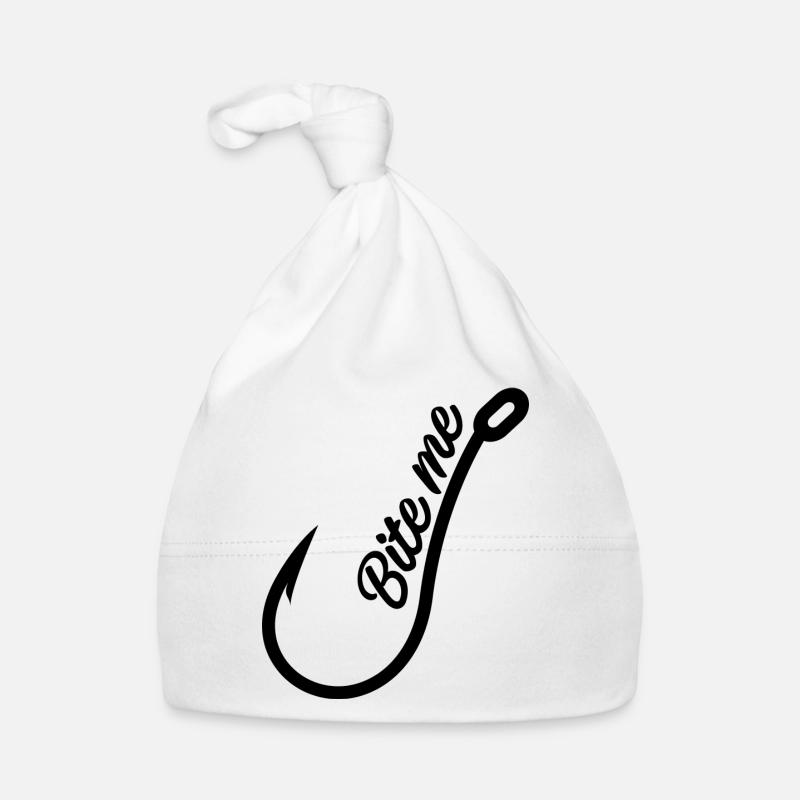 Fishing Bite Me Baby Bio-Mütze