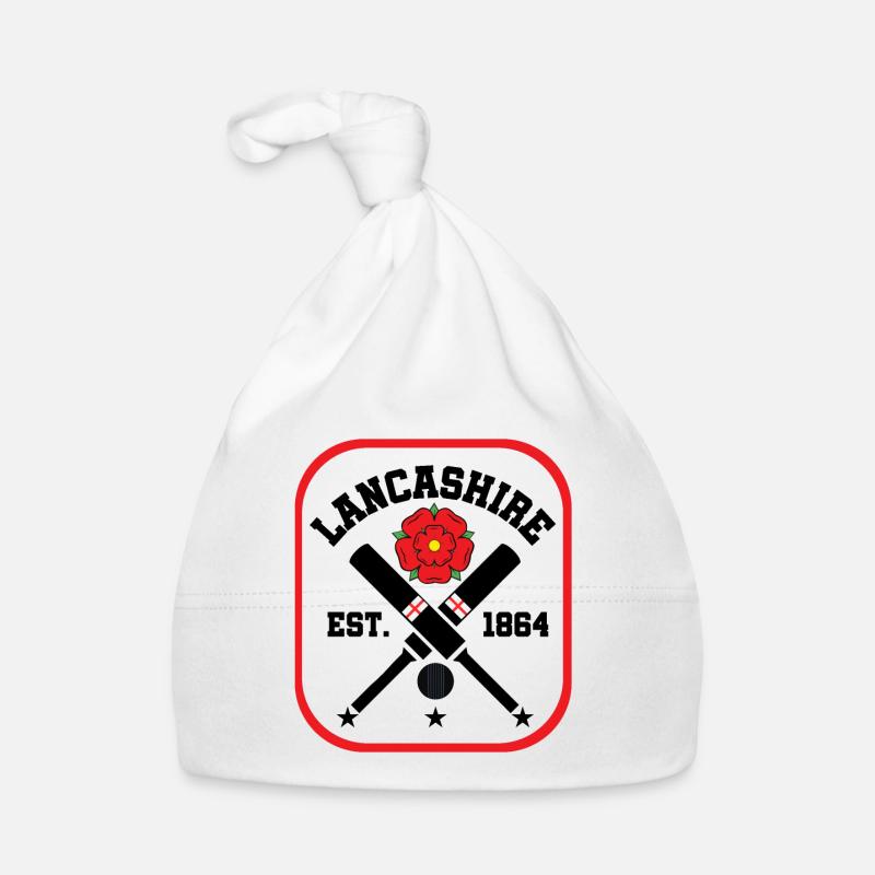 Cricket comté du Lancashire Bonnet bio Bébé