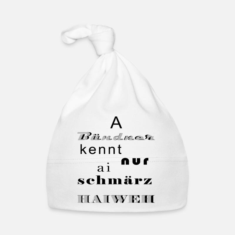 a bündner Baby Bio-Mütze