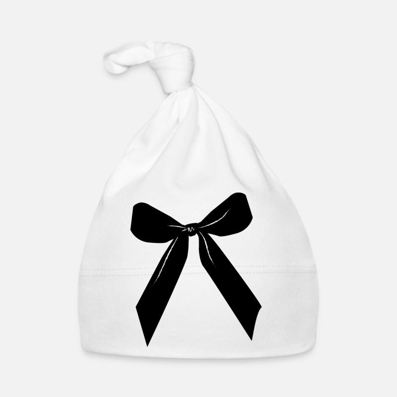 Boucle noire Bonnet bio Bébé