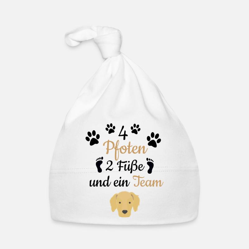 Golden Retriever Hundebesitzer Geschenkidee Baby Bio-Mütze