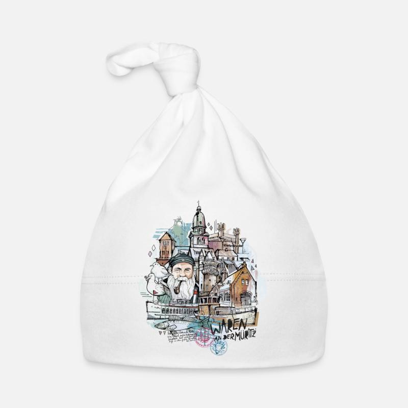 Waren an der Müritz Baby Bio-Mütze