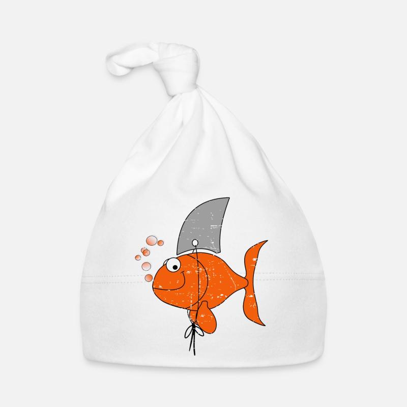 Drôle de poisson Bonnet bio Bébé