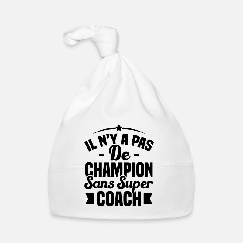il n y a pas de champion sans super coach Bonnet bio Bébé