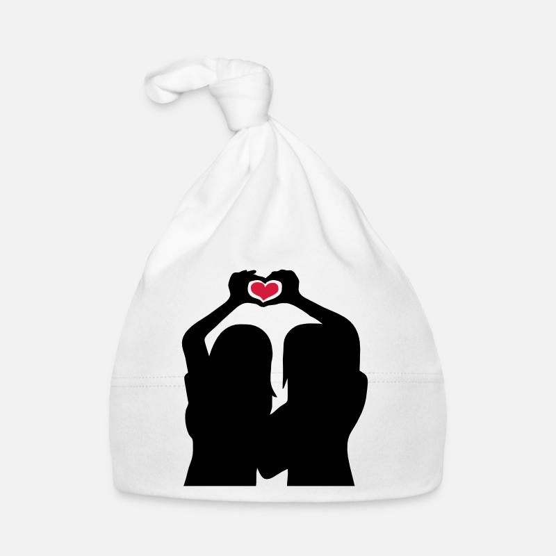 Handherz Silhouette Copines Bonnet bio Bébé