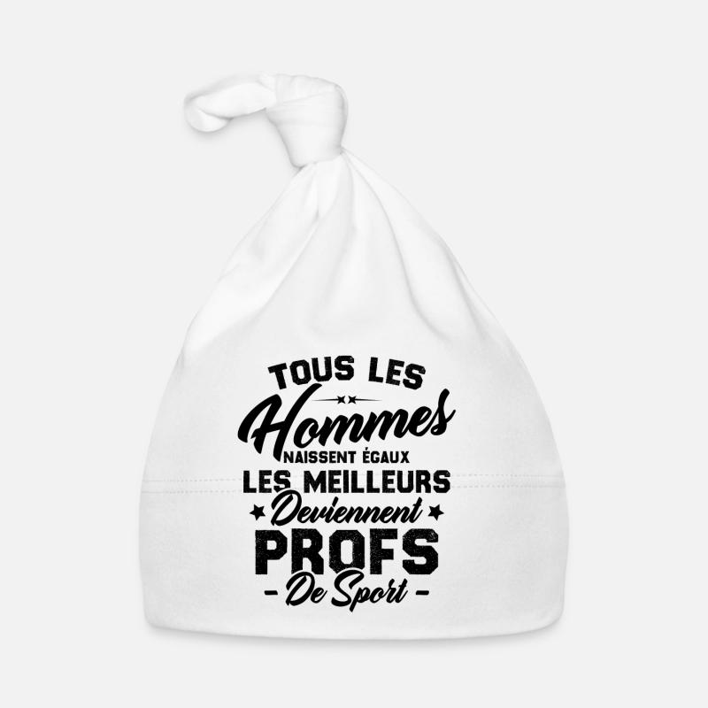 Les meilleurs hommes deviennent profs de sport Bonnet bio Bébé