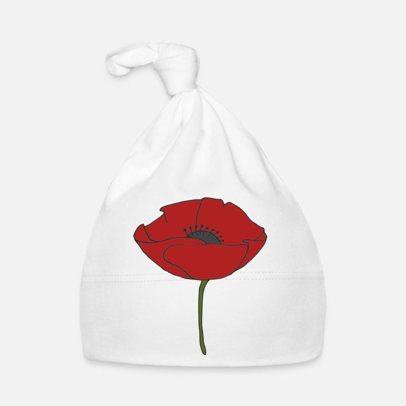 coquelicot Bonnet bio Bébé