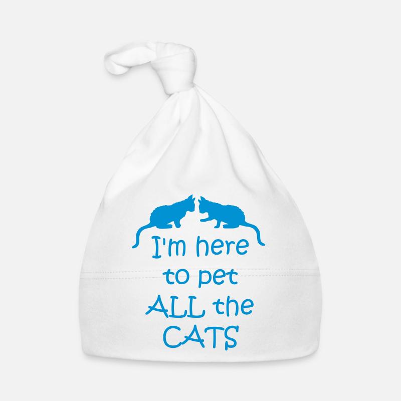 Pet All The Cats Organic Baby Cap