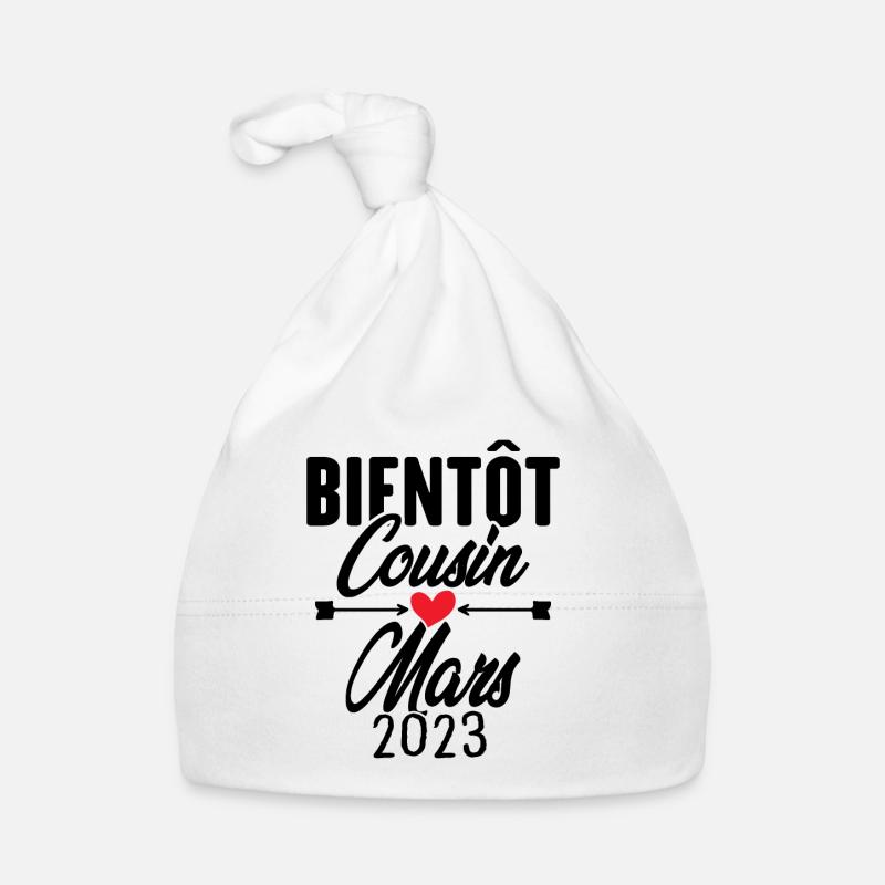 Bientôt Cousin Mars 2023, Annonce Grossesse Bonnet bio Bébé