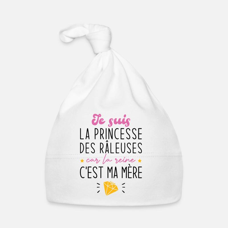 La reine c’est ma mère / cadeau pour maman Bonnet bio Bébé
