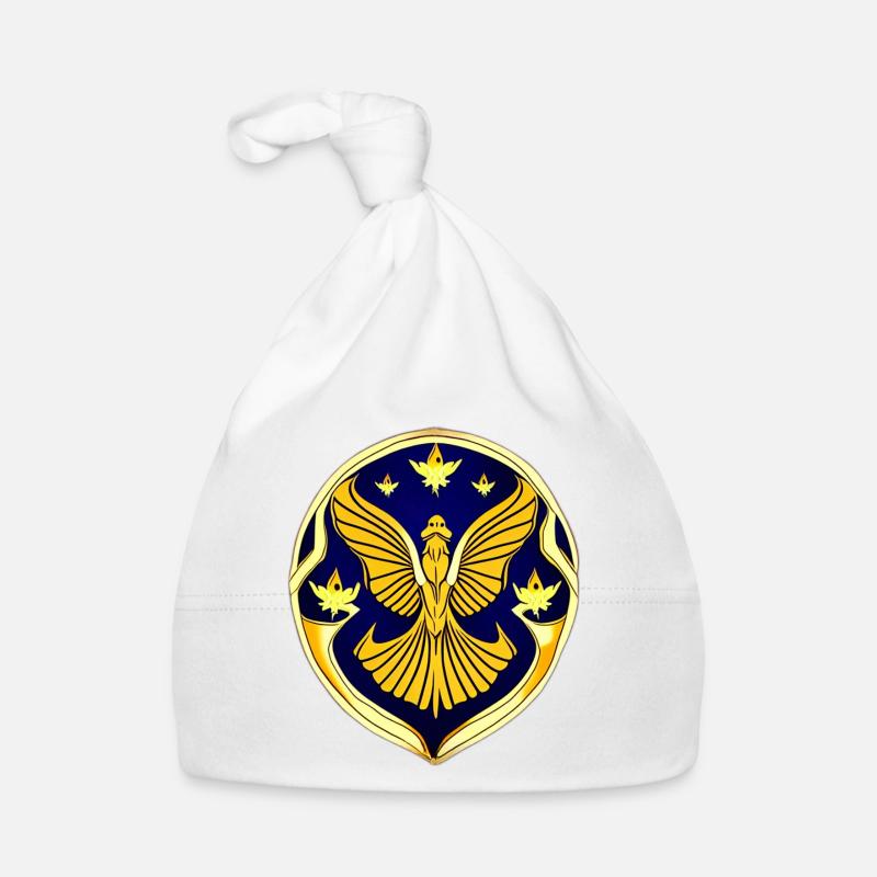 Phoenix Emblem Baby Bio-Mütze