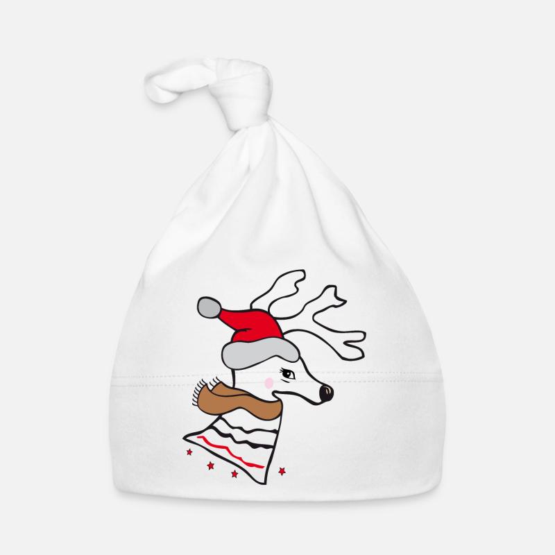 Noël, rennes Bonnet bio Bébé