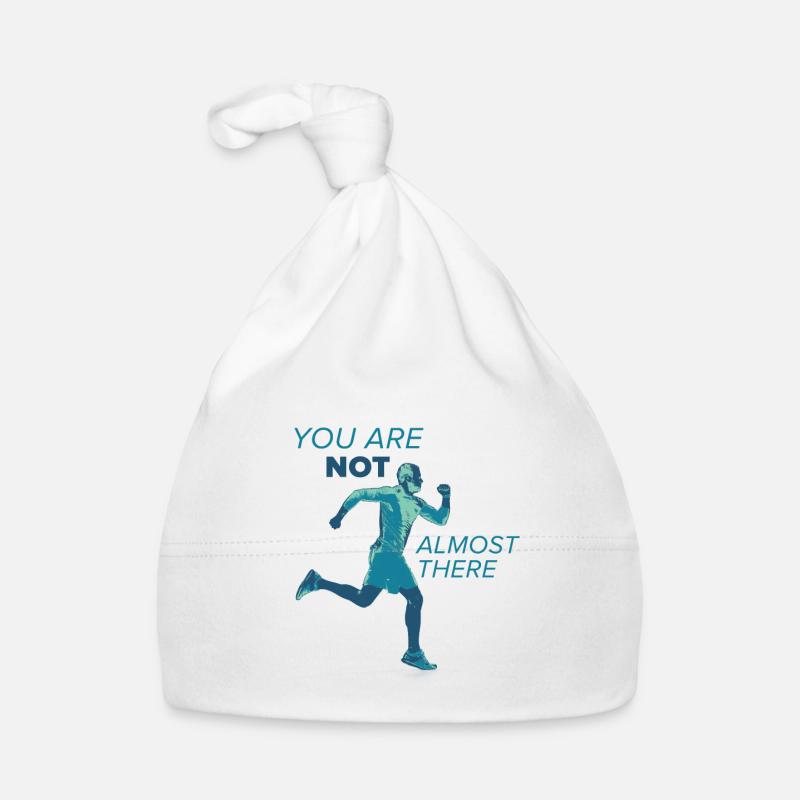 Drôle de panneau marathon Bonnet bio Bébé