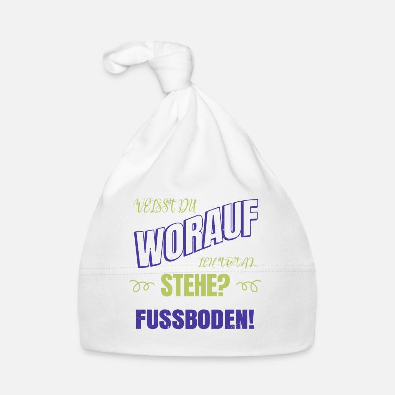 geschenkidee geburtstag plattenleger Baby Bio-Mütze