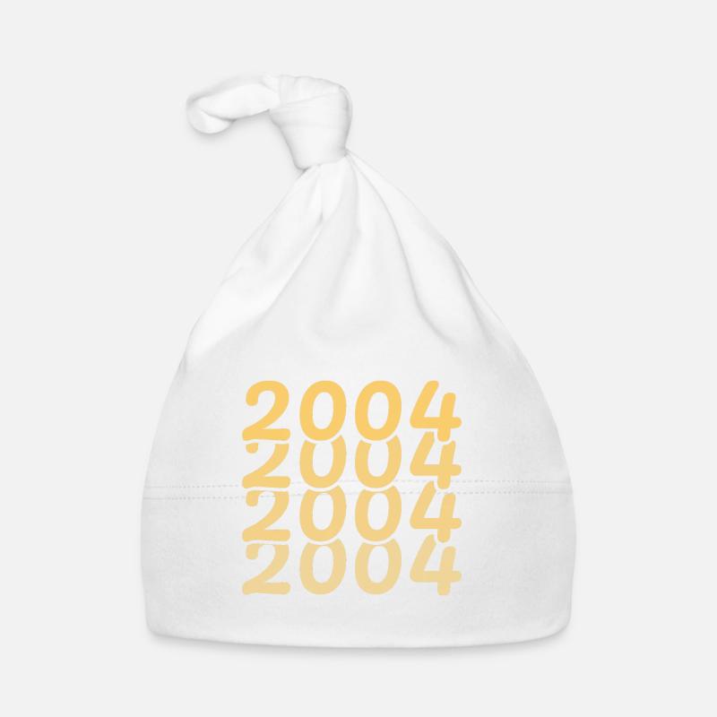 2004 Né en 2004 Bonnet bio Bébé