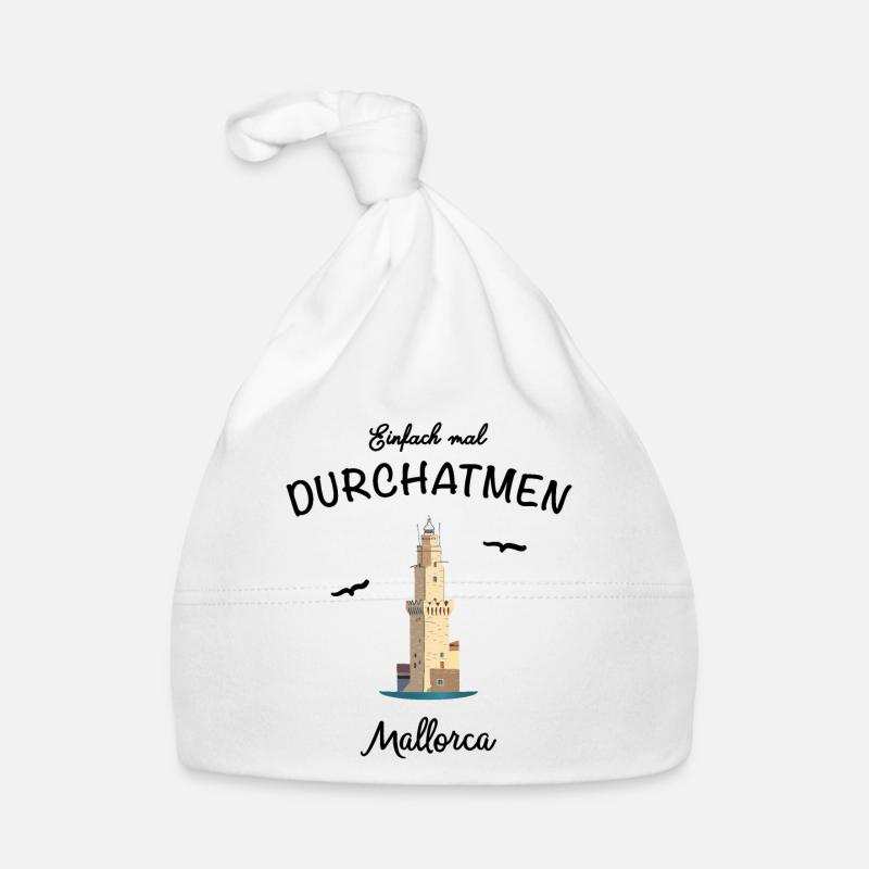Mallorca, Einfach mal Durchatmen Baby Bio-Mütze