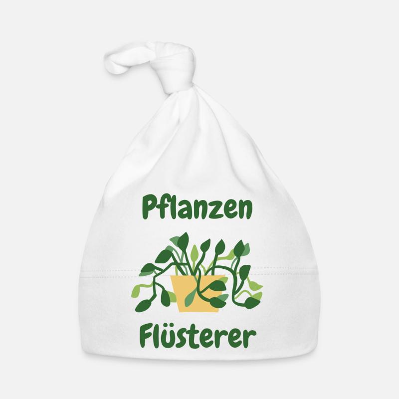 Pflanzen Flüsterer Baby Bio-Mütze