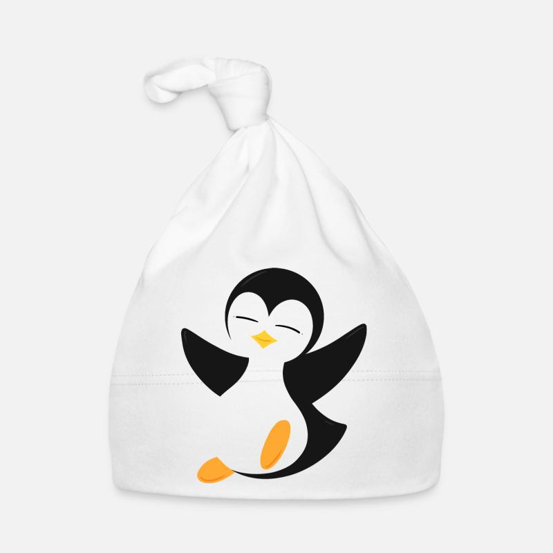 Pinguin Baby Bio-Mütze