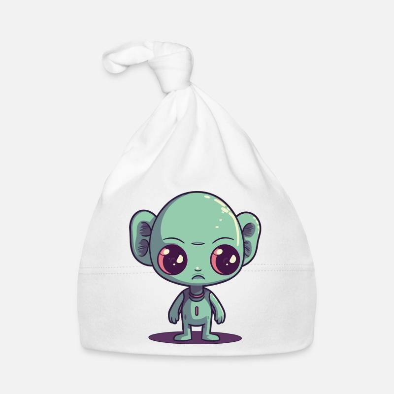Alien Organic Baby Cap