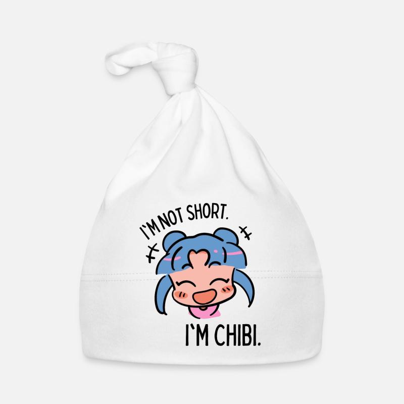 Funny Chibi Organic Baby Cap