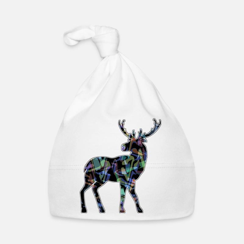 Hirsch Baby Bio-Mütze