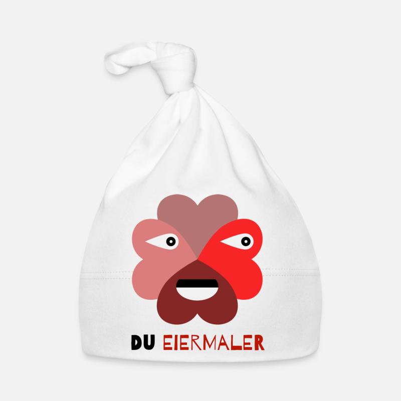 Du Eiermaler Baby Bio-Mütze