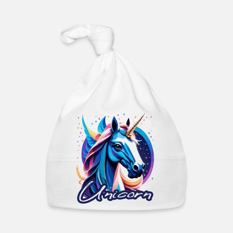 Einhorn Baby Bio-Mütze