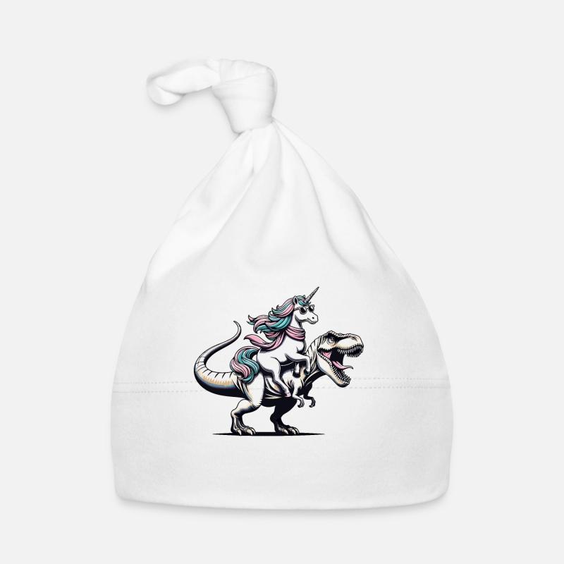 Unicorn Dinosaur Trending Fantasy Creature Organic Baby Cap