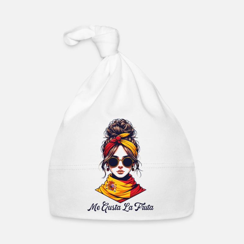 J’aime le fruit meme espagne drapeau ayarez Bonnet bio Bébé