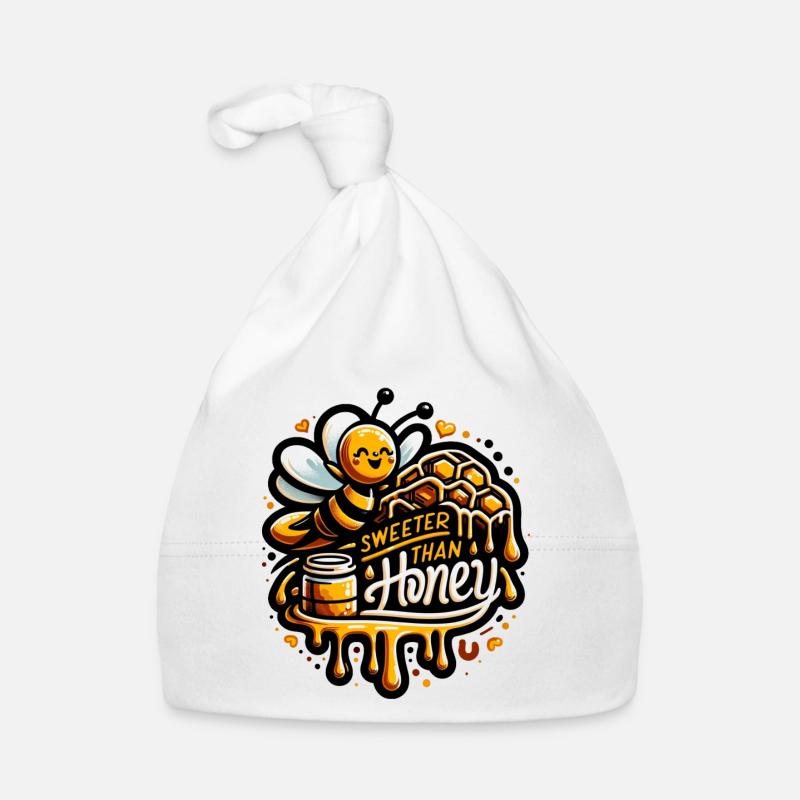 Sweeter than Honey Baby Bio-Mütze