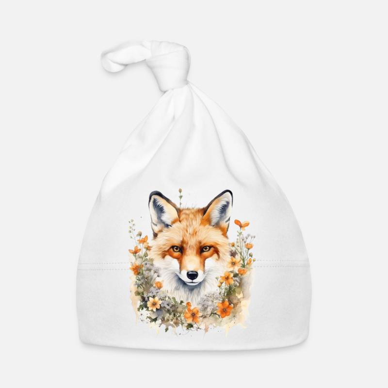 Whimsical Wilderness Baby Bio-Mütze