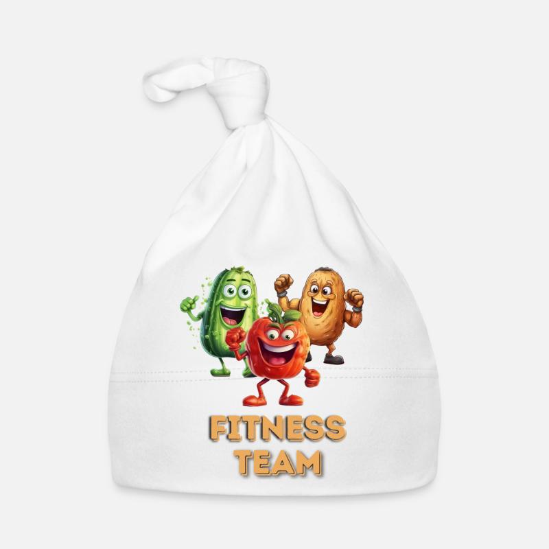 Veggie Power Squad Baby Bio-Mütze