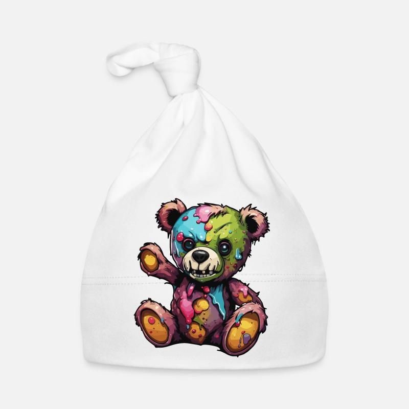 Teddy Bear / Cuddly Toy / Stuffed Animal / Gift Idea Organic Baby Cap