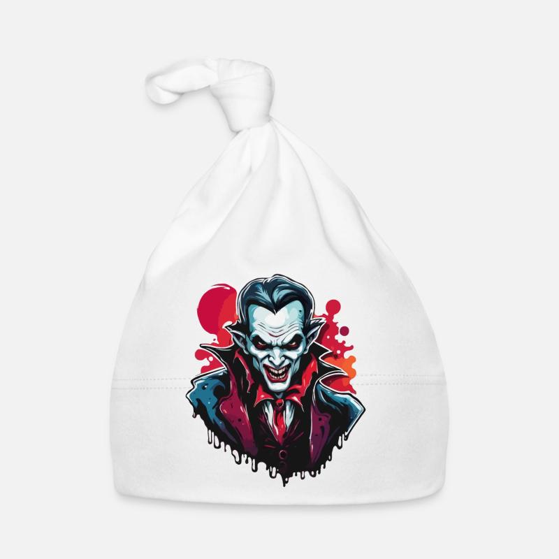 Vampire / Dracula / Suceur de sang / Halloween / Mythe Bonnet bio Bébé