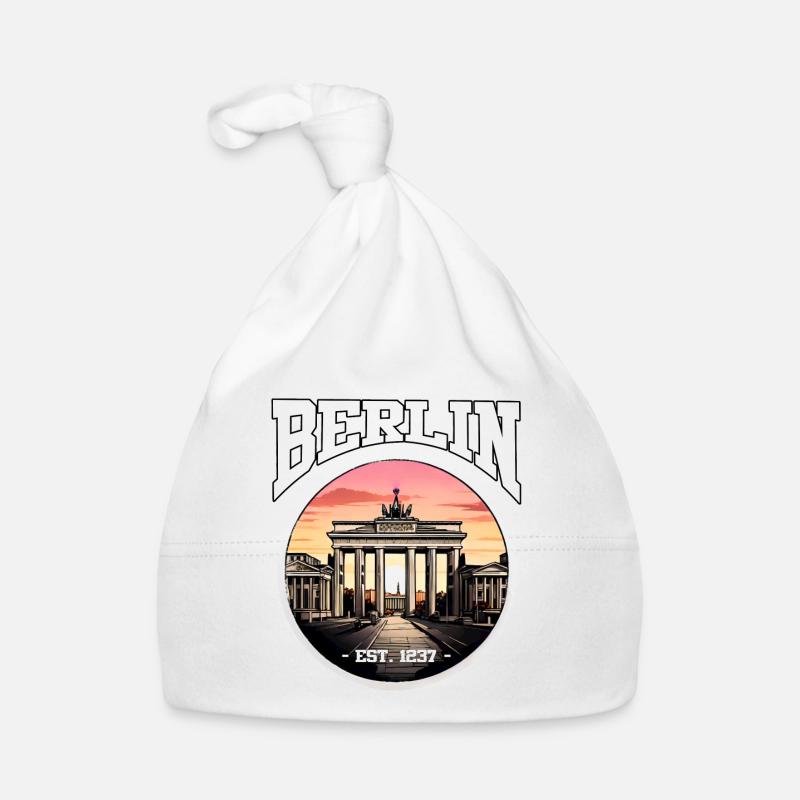 Berlin seit 1237 Baby Bio-Mütze