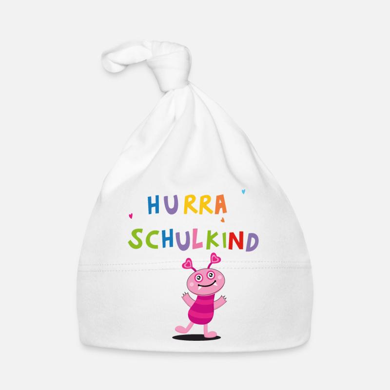 Hurra Schulkind Baby Bio-Mütze