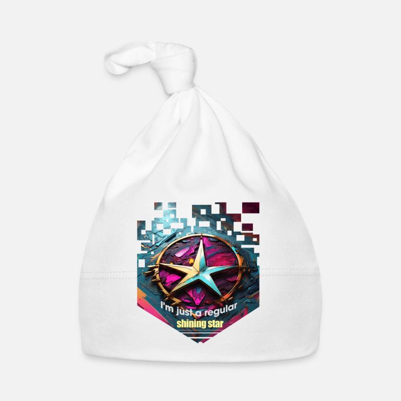 shining star Baby Bio-Mütze