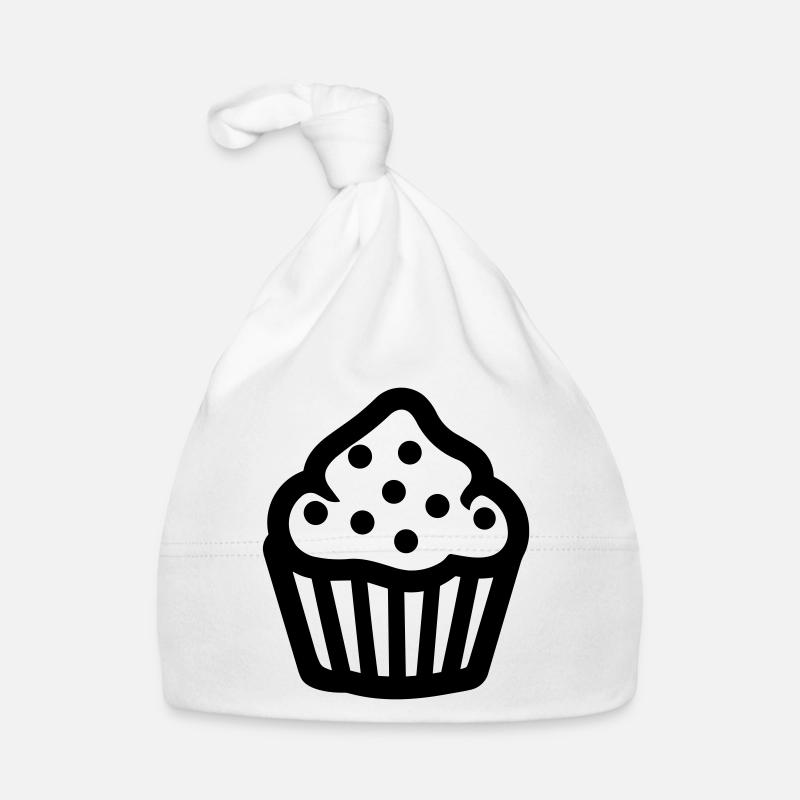 Cupcake Babyhue af økologisk bomuld