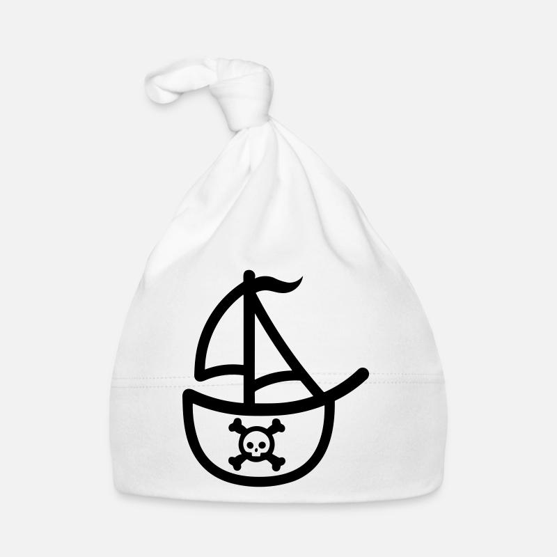 Piratenschiff Baby Bio-Mütze