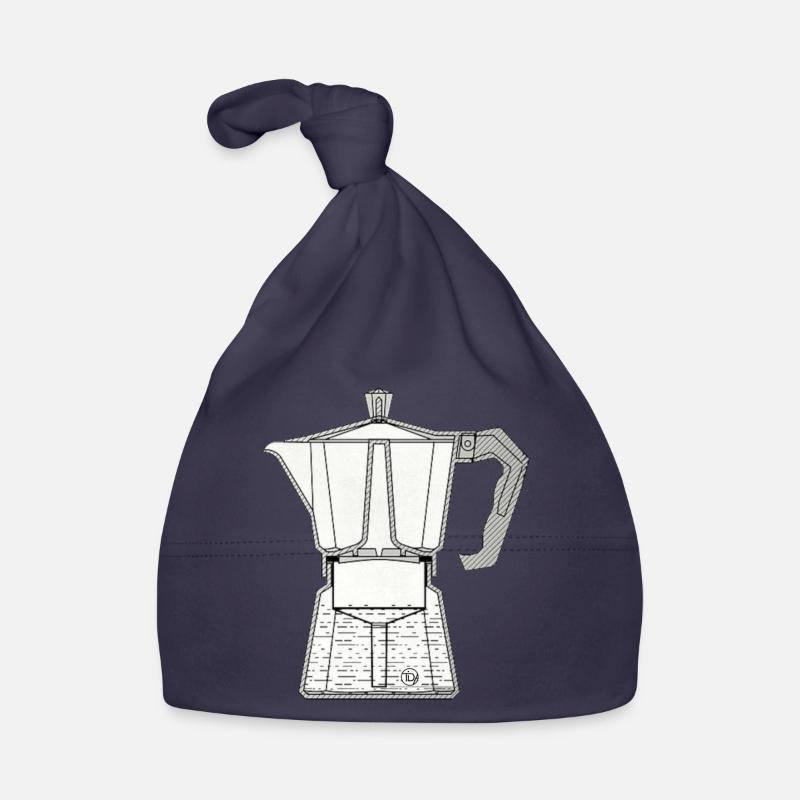 Mocca Espresso Maker Organic Baby Cap