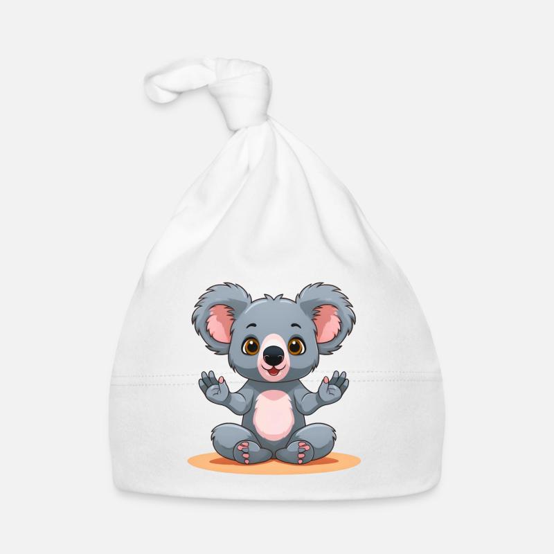 Cute Koala Organic Baby Cap