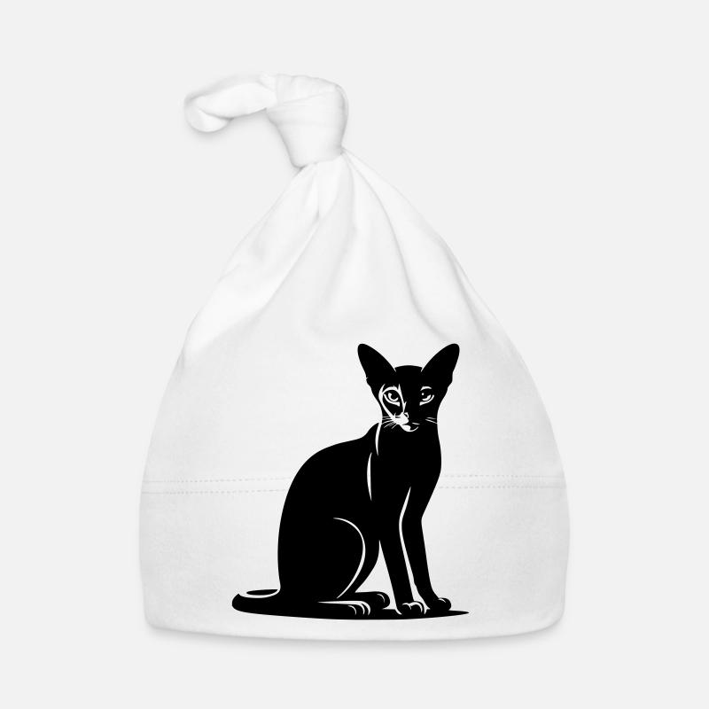 Abessiner Katze Baby Bio-Mütze