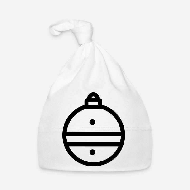 Weihnachtskugel Baby Bio-Mütze